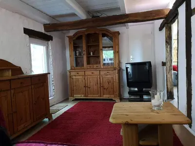 TV/Unterhaltungsangebot in der Unterkunft Ferienwohnung Hamm Rhynern im alten Bauernhaus 1870