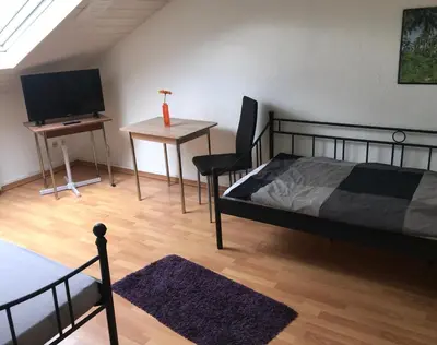 Grundriss der Unterkunft Zimmervermietung Lösken