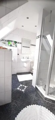 Ein Badezimmer in der Unterkunft Casa Mediterrana