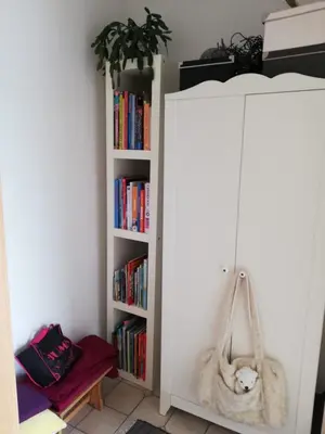 Die Bibliothek in der Ferienwohnung