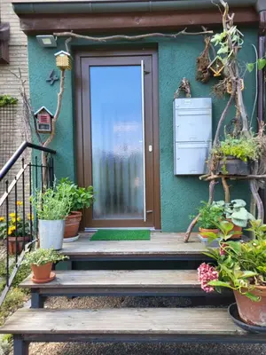 Ein Garten an der Unterkunft Bertha´s Home