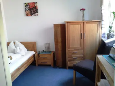 Ein Bett oder Betten in einem Zimmer der Unterkunft Haus Mariandl