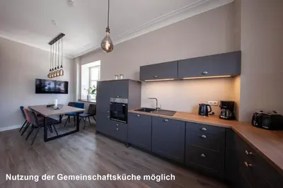 Küche/Küchenzeile in der Unterkunft Hotel Altes Amtshaus