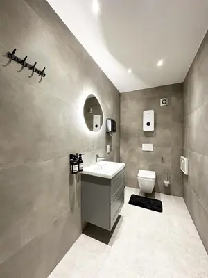 Ein Badezimmer in der Unterkunft BLK Hostel