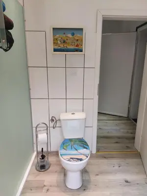 Ein Badezimmer in der Unterkunft City Apartment in Velbert-Mitte