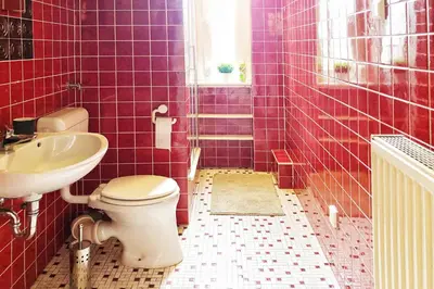 Ein Badezimmer in der Unterkunft Wunderschöne Altbauwohnung mit Flair in Wuppertal