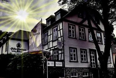 Das Gebäude in dem sich das Hotel befindet