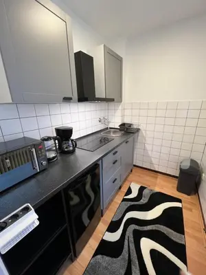 Küche/Küchenzeile in der Unterkunft E & N Apartments