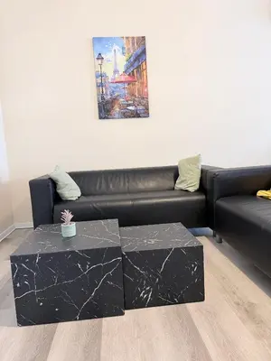 Ein Sitzbereich in der Unterkunft Loft Riva, Smart TV, Klimanlage, Parkplatz fre, Minibar