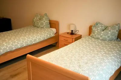 Ein Bett oder Betten in einem Zimmer der Unterkunft Loft Riva, Smart TV, Klimanlage, Parkplatz fre, Minibar