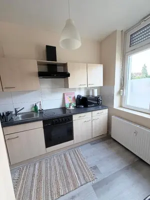 Küche/Küchenzeile in der Unterkunft Loft Riva, Smart TV, Klimanlage, Parkplatz fre, Minibar