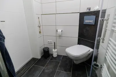 Ein Badezimmer in der Unterkunft Ferienwohnung Essen - Zentral im Ruhrgebiet