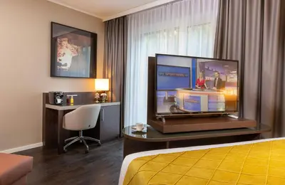 TV/Unterhaltungsangebot in der Unterkunft Leonardo Hotel Dortmund