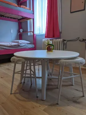 Ein Bett oder Betten in einem Zimmer der Unterkunft Ruhrtropolis Hostel