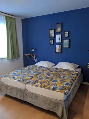 Ein Bett oder Betten in einem Zimmer der Unterkunft Ruhrtropolis Hostel