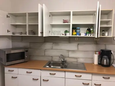 Küche/Küchenzeile in der Unterkunft Misha,s Place