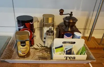 Kaffee-/Teezubehör in der Unterkunft Joys Ferienwohnung