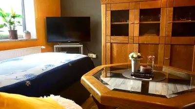 TV/Unterhaltungsangebot in der Unterkunft Joys Ferienwohnung