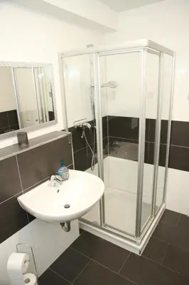 Ein Badezimmer in der Unterkunft 4realax