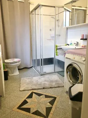 Ein Badezimmer in der Unterkunft Der königliche Innengarten, frei nach Diego