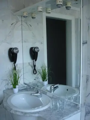 Ein Badezimmer in der Unterkunft City-Pension-Dortmund
