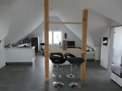 TV/Unterhaltungsangebot in der Unterkunft Apartment in ruhiger Lage am Rande des Ruhrgebietes