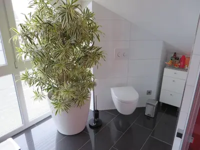 Ein Badezimmer in der Unterkunft Apartment in ruhiger Lage am Rande des Ruhrgebietes
