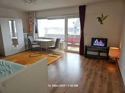 TV/Unterhaltungsangebot in der Unterkunft Dortmund gemütliches Appartement