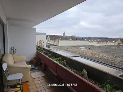 Ein Balkon oder eine Terrasse in der Unterkunft Dortmund gemütliches Appartement