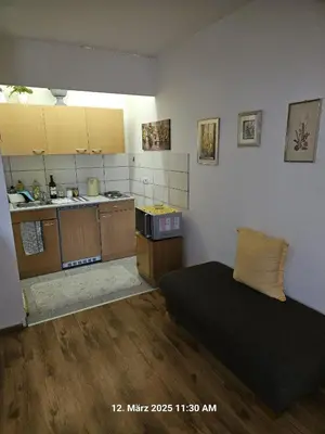 Küche/Küchenzeile in der Unterkunft Dortmund gemütliches Appartement