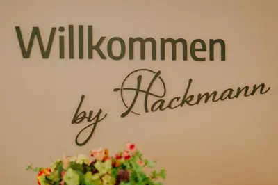 Ein Zertifikat, Auszeichnung, Logo oder anderes Dokument, das in der Unterkunft Stadthotel Borken by Hackmann ausgestellt ist