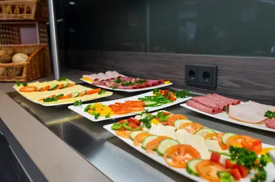 Essen im Hotel oder in der Nähe