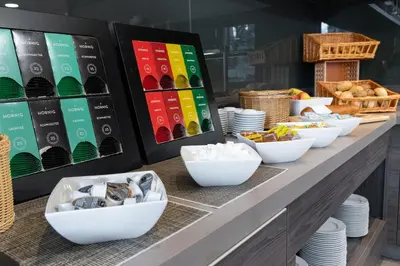 Essen im Hotel oder in der Nähe