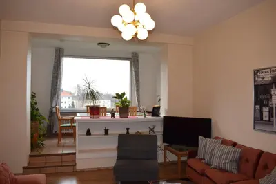 TV/Unterhaltungsangebot in der Unterkunft Messewohnung Augusta