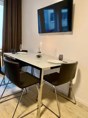 TV/Unterhaltungsangebot in der Unterkunft City Center Apartments Düsseldorf