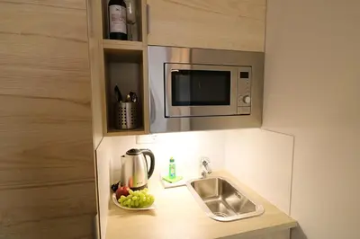 Küche/Küchenzeile in der Unterkunft Petul Apart Hotel An'ne 40