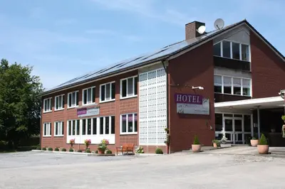Das Gebäude in dem sich das Hotel befindet