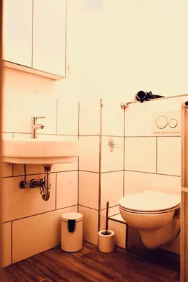 Ein Badezimmer in der Unterkunft Vivo Apartments Herne