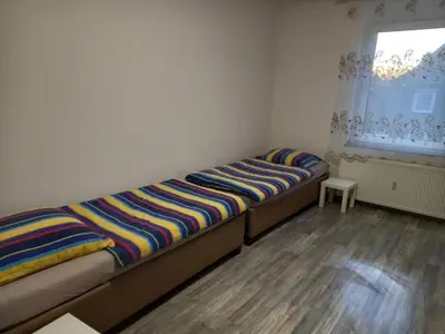 Ein Bett oder Betten in einem Zimmer der Unterkunft Apartment Essen-City