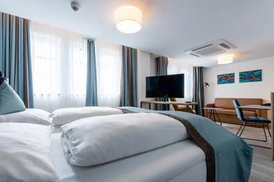 TV/Unterhaltungsangebot in der Unterkunft Trip Inn Hotel & Suites Essen