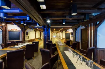 Der Geschäftsbereich oder Konferenzraum in der Unterkunft mk hotel remscheid