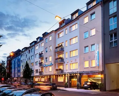 Das Gebäude in dem sich das Hotel befindet