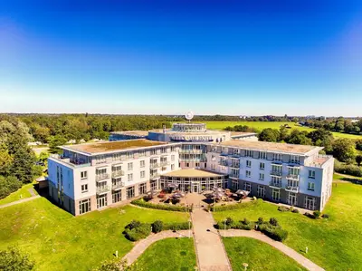 Das Gebäude in dem sich das Hotel befindet