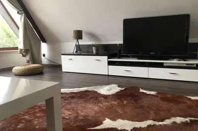 TV/Unterhaltungsangebot in der Unterkunft Ferienwohnung Haus Ruhrgebiet