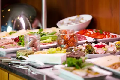 Essen im Hotel oder in der Nähe