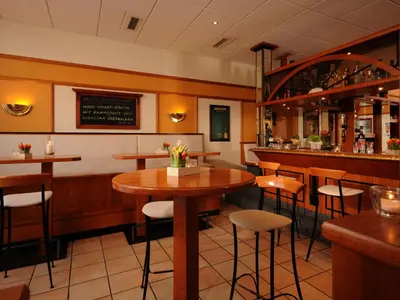 Getränke in der Unterkunft Hotel Residenz Oberhausen