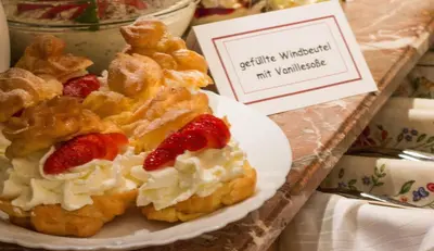Essen im Hotel oder in der Nähe
