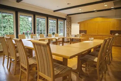 Der Geschäftsbereich oder Konferenzraum in der Unterkunft Akzent Hotel Gut Höing
