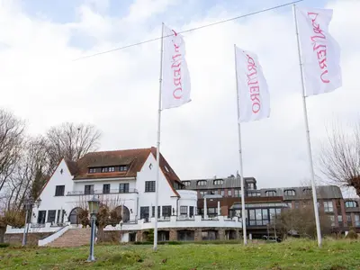 Das Gebäude in dem sich das Hotel befindet