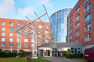 Das Gebäude in dem sich das Hotel befindet
